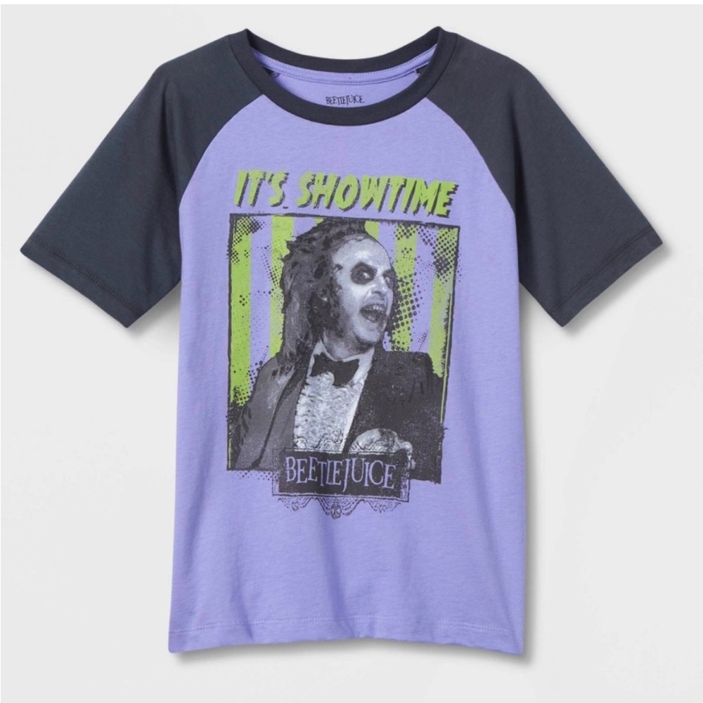 Beetlejuice It’s Showtime Short Sleeve Shirt
